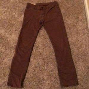 Reddish brown Abercrombie jeans